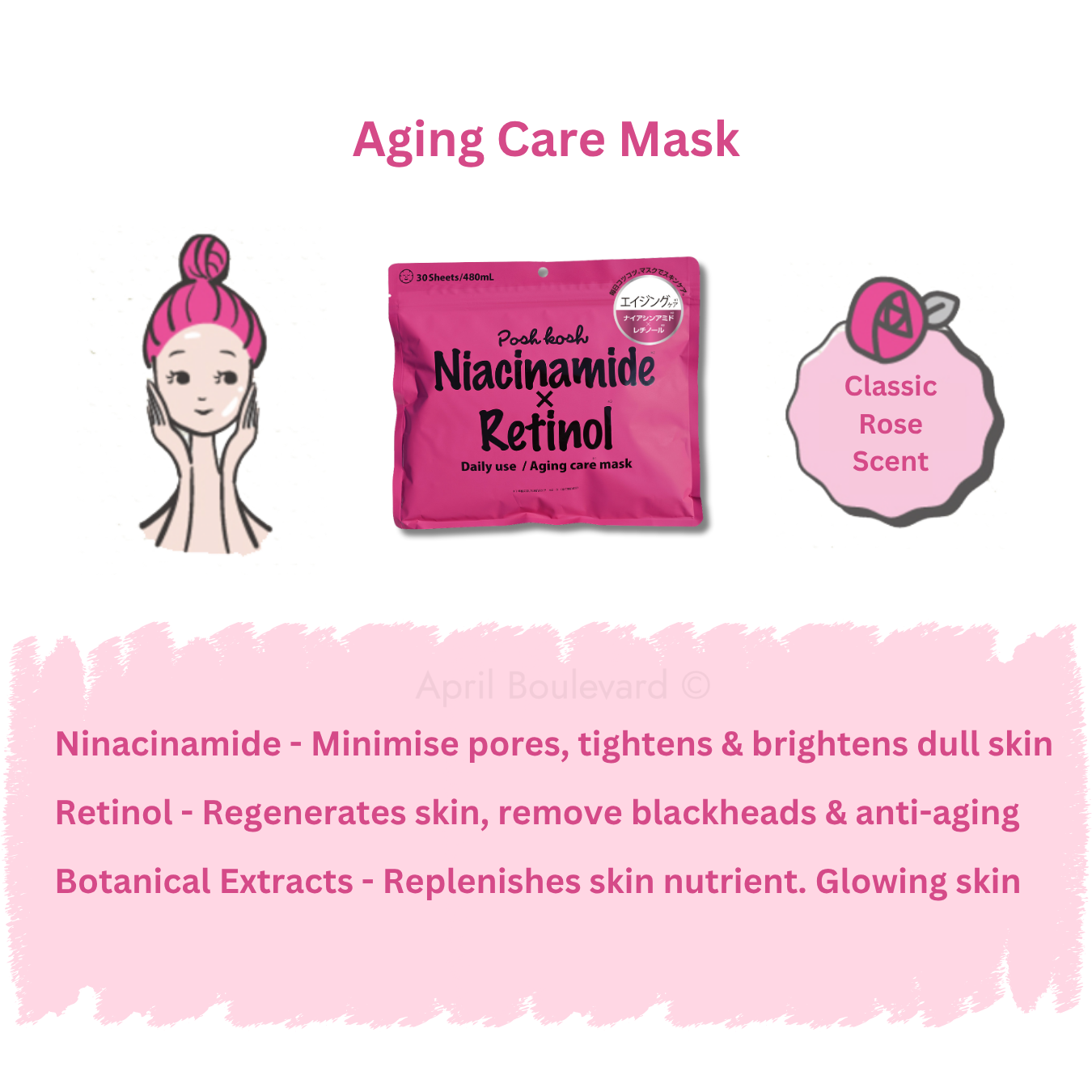 Japan Gals - Posh Kosh Mask