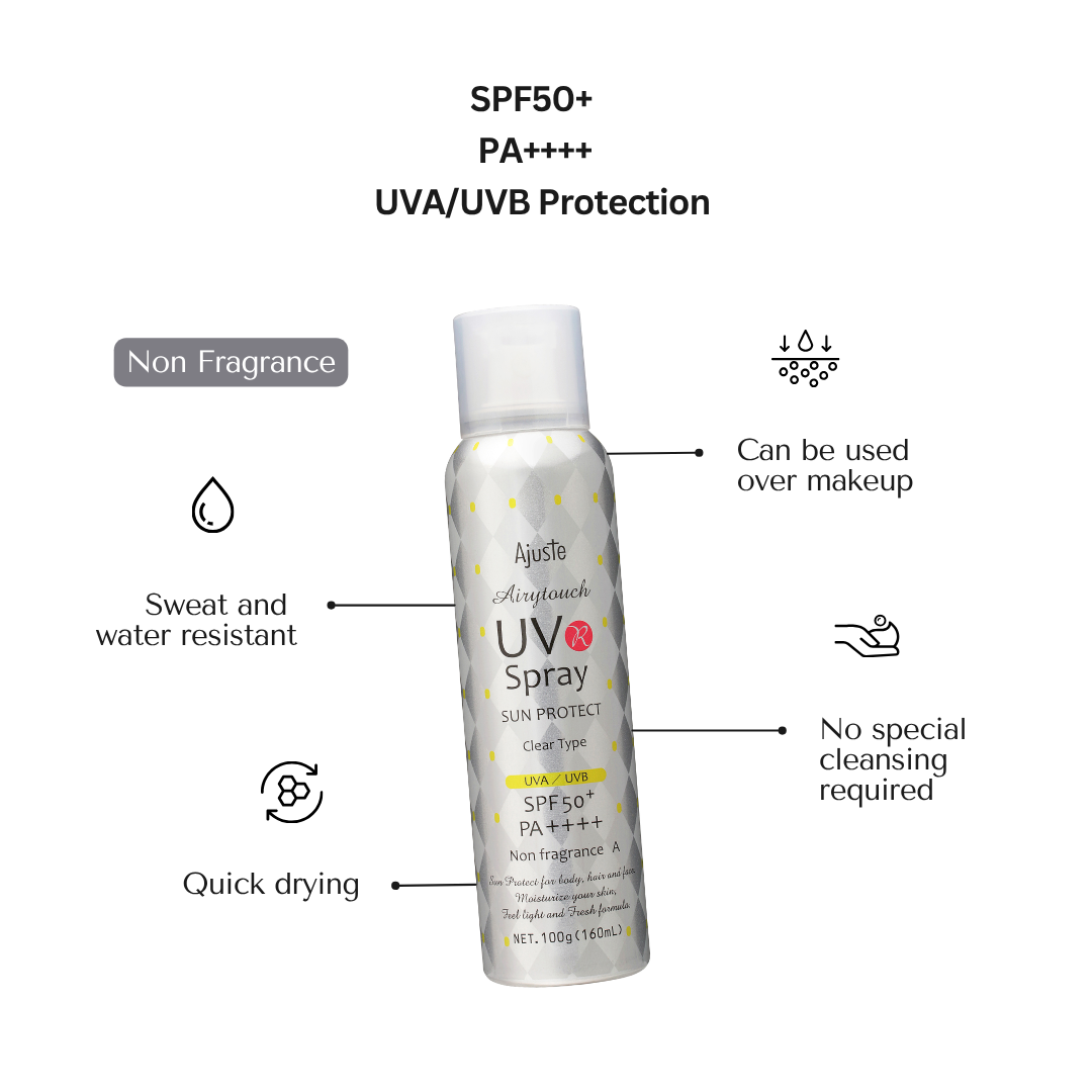 Ajuste UV Spray Non-Fragrance SPF50+ PA++++