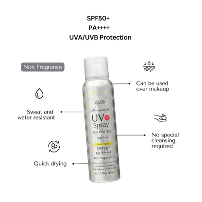 Ajuste UV Spray Non-Fragrance SPF50+ PA++++
