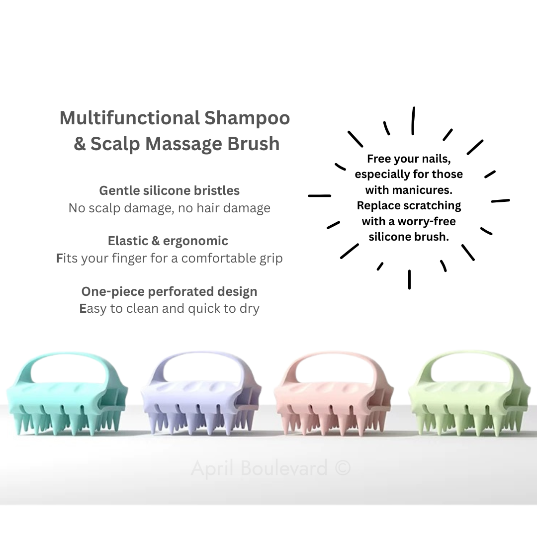 Raffini | Multifunctional Shampoo & Scalp Massage Brush