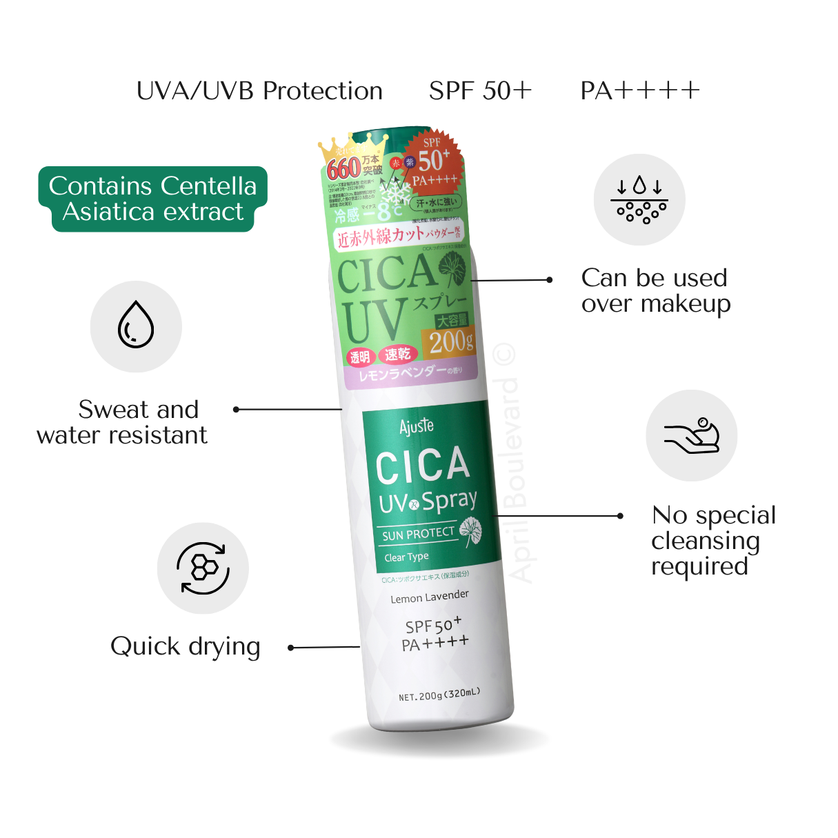 [VALUE CARTON PACK]  Ajuste UV Spray SPF50+ PA++++