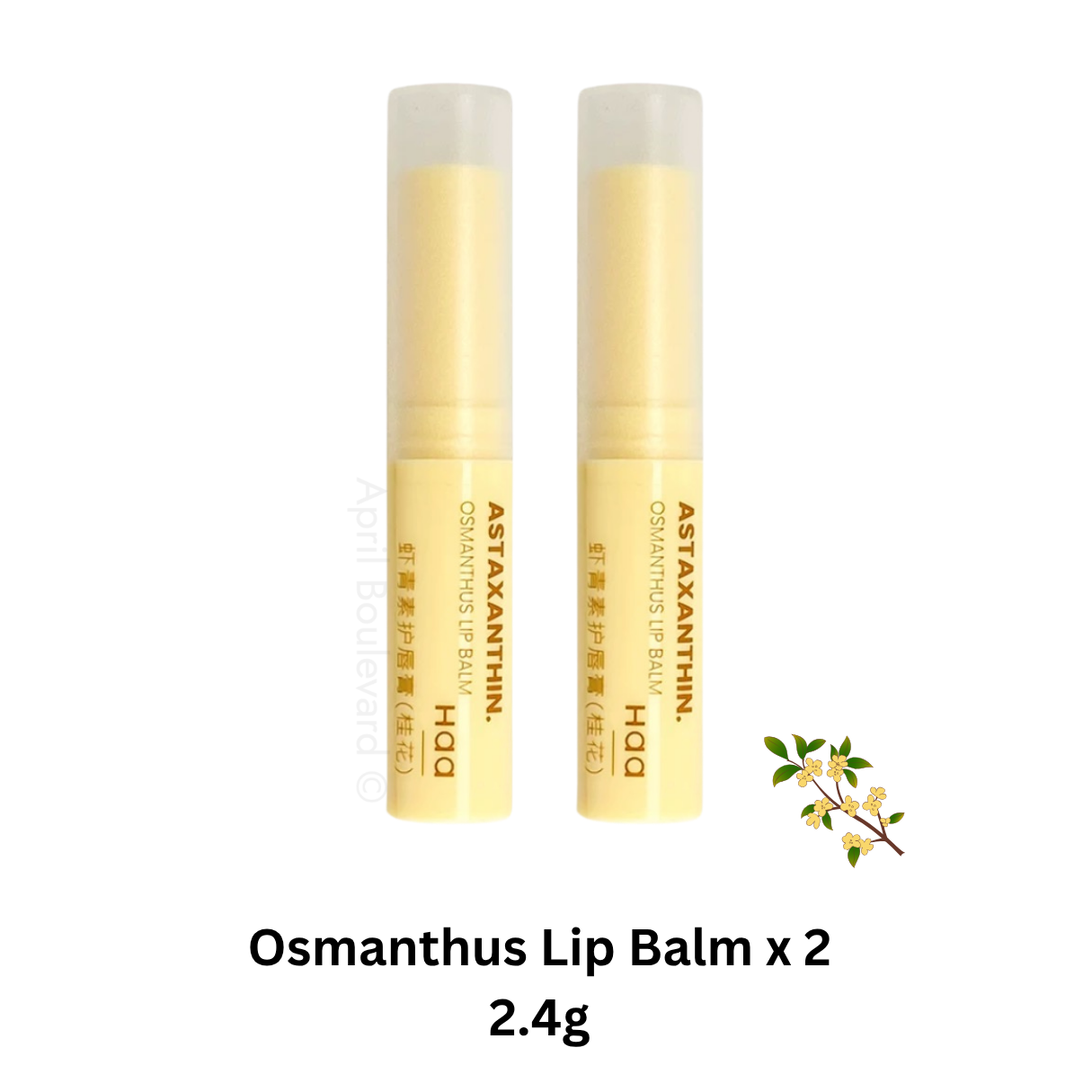 HAA - Nourishing Botanical Lip Balm (2.4g)