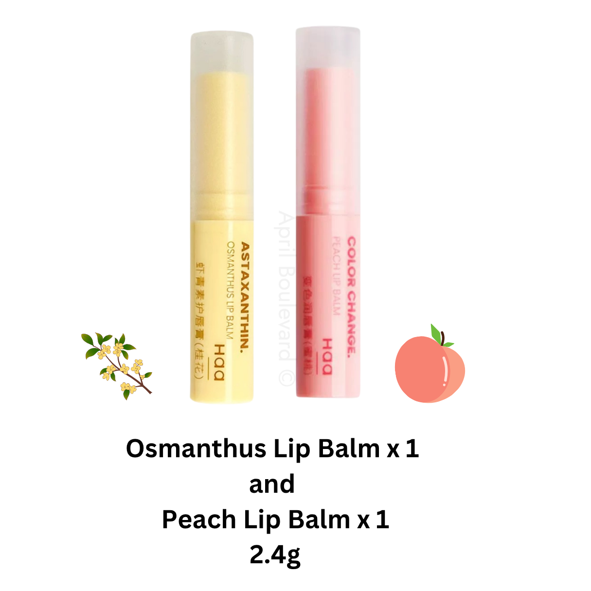 HAA - Nourishing Botanical Lip Balm (2.4g)