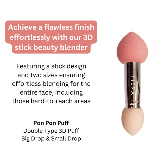Piera - Pon Pon Puff Double - 3D Puff