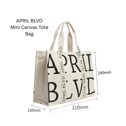 April Boulevard Canvas Tote Bag