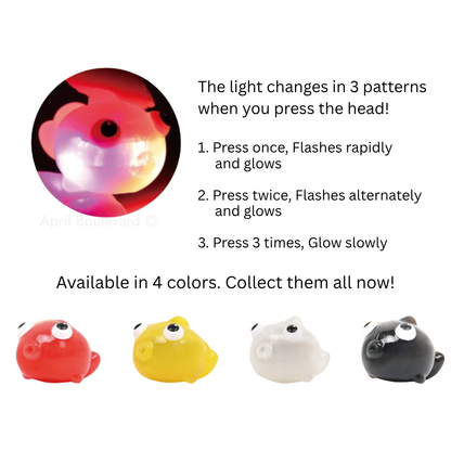 Santan Hikaru Bath Bomb/Bath Ball with Surprised Blind Box Glowing Bath Toy Inside