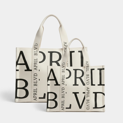 April Boulevard Canvas Tote Bag