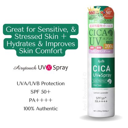 Ajuste UV Spray Cica SPF50+ PA++++