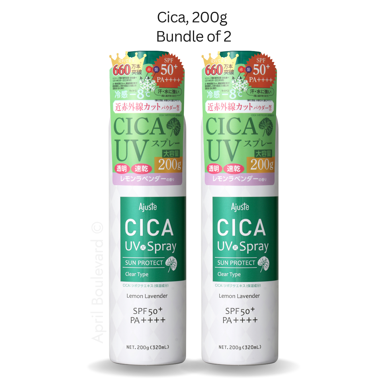 Ajuste UV Spray Cica SPF50+ PA++++
