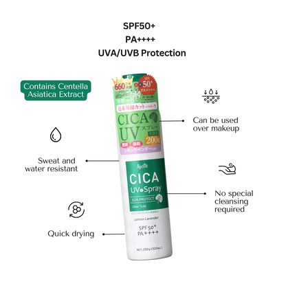 Ajuste UV Spray Cica SPF50+ PA++++