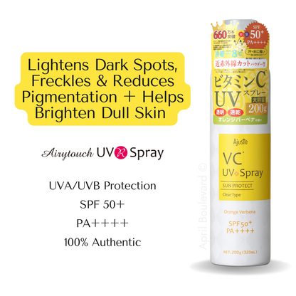 Ajuste UV Spray Vitamin C SPF50+ PA++++