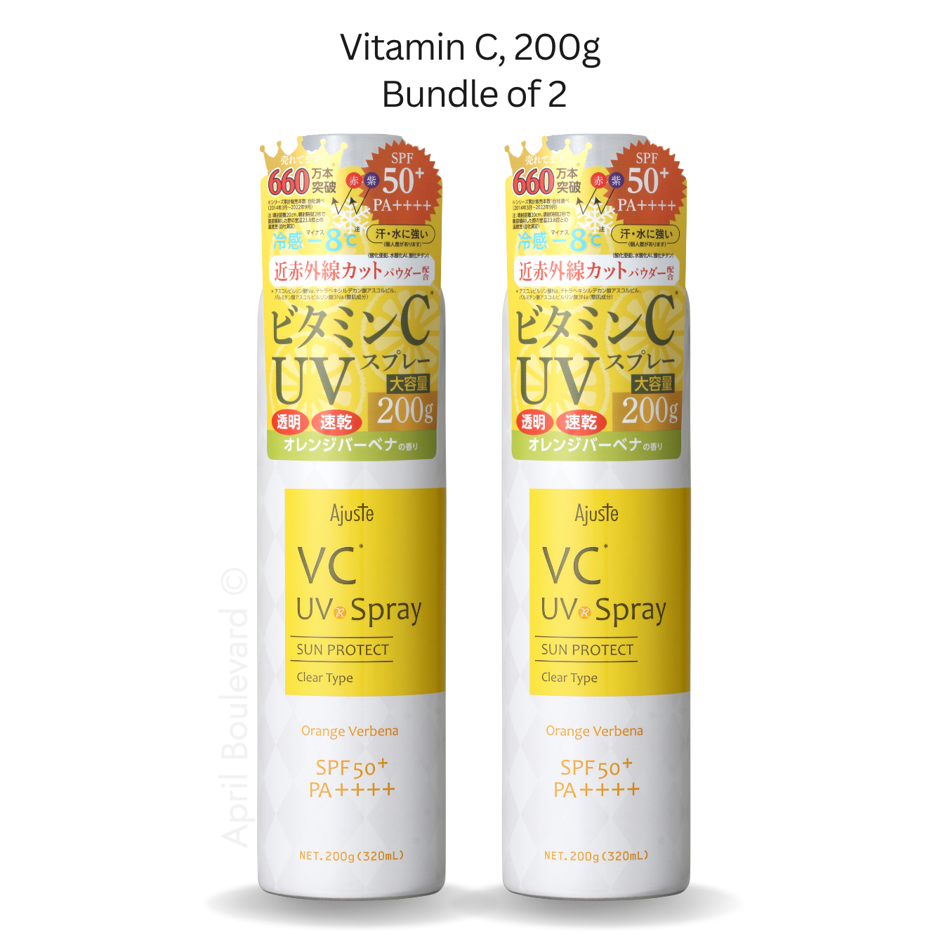 Ajuste UV Spray Vitamin C SPF50+ PA++++