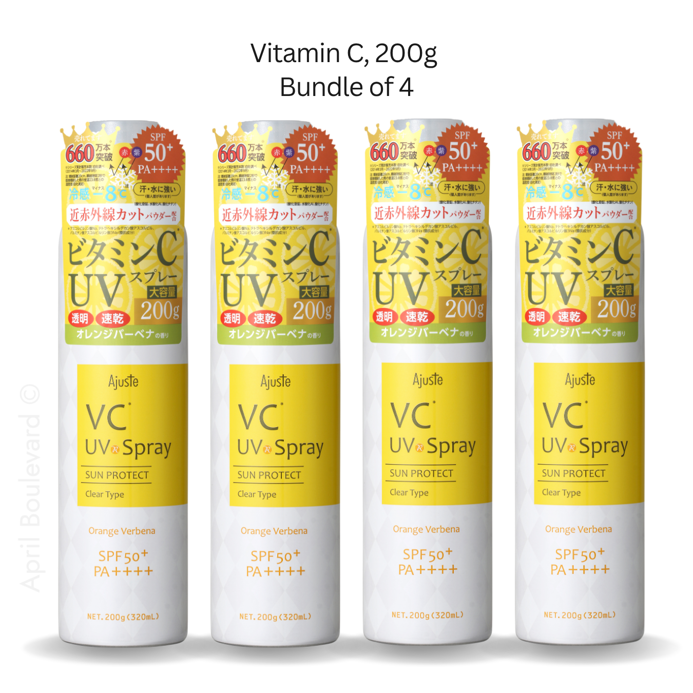 Ajuste UV Spray Vitamin C SPF50+ PA++++