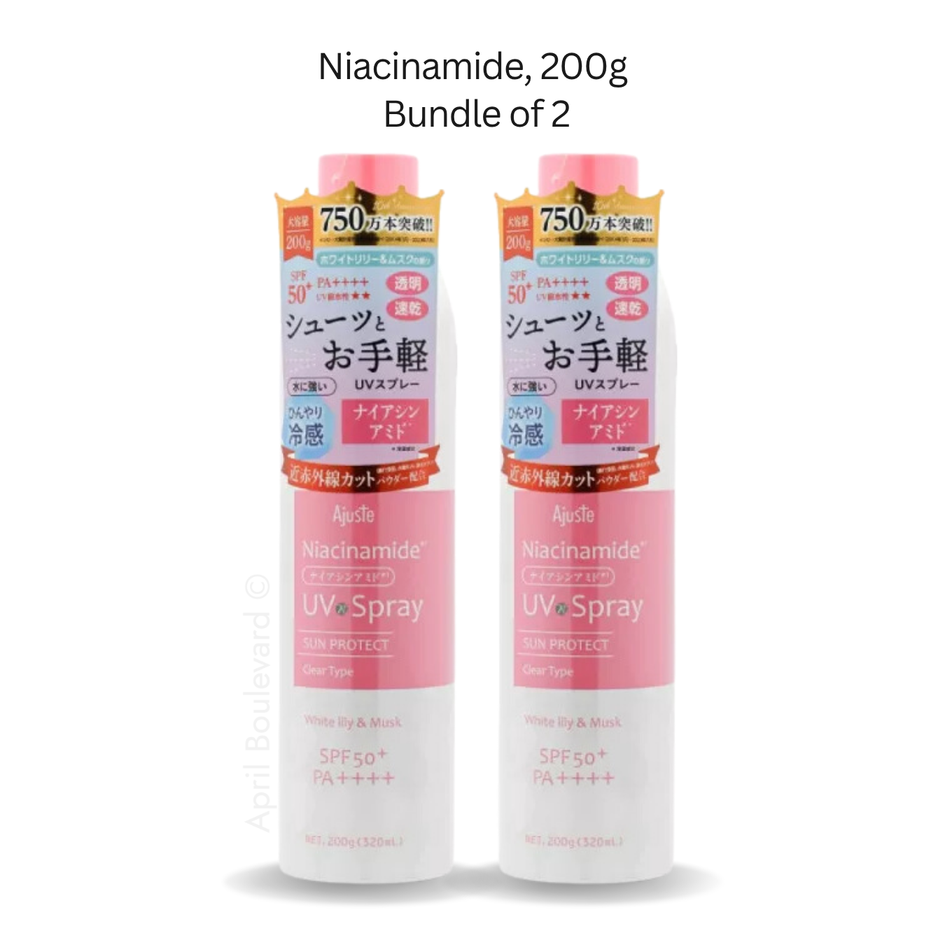Ajuste UV Spray Niacinamide SPF50+ PA++++