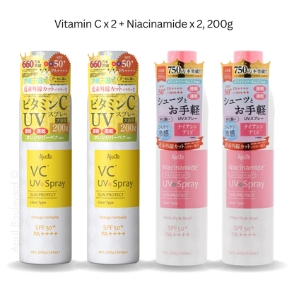 Ajuste UV Spray - Skincare Collection SPF50+/PA++++ (200g)