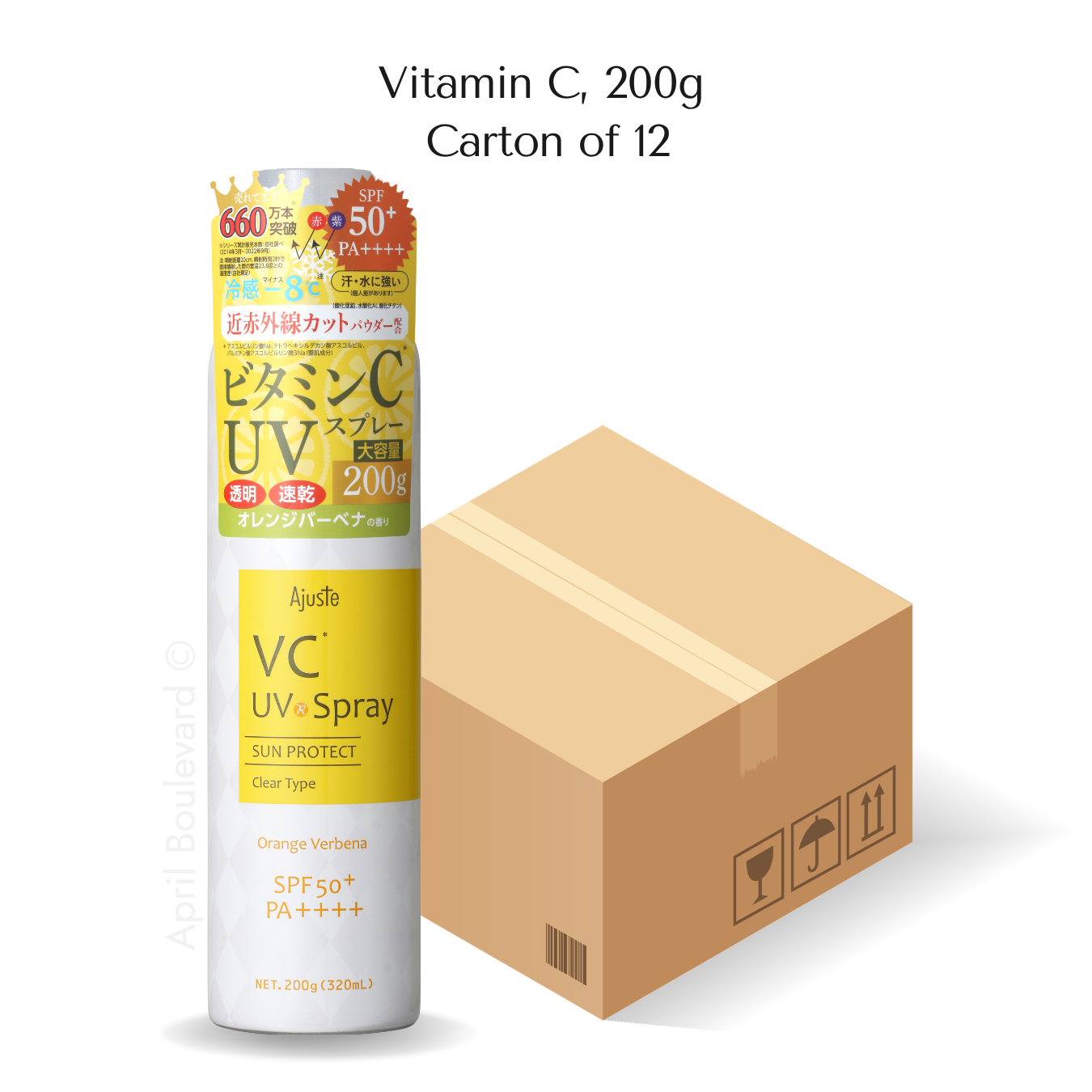 Ajuste UV Spray - Skincare Collection SPF50+/PA++++ (200g)