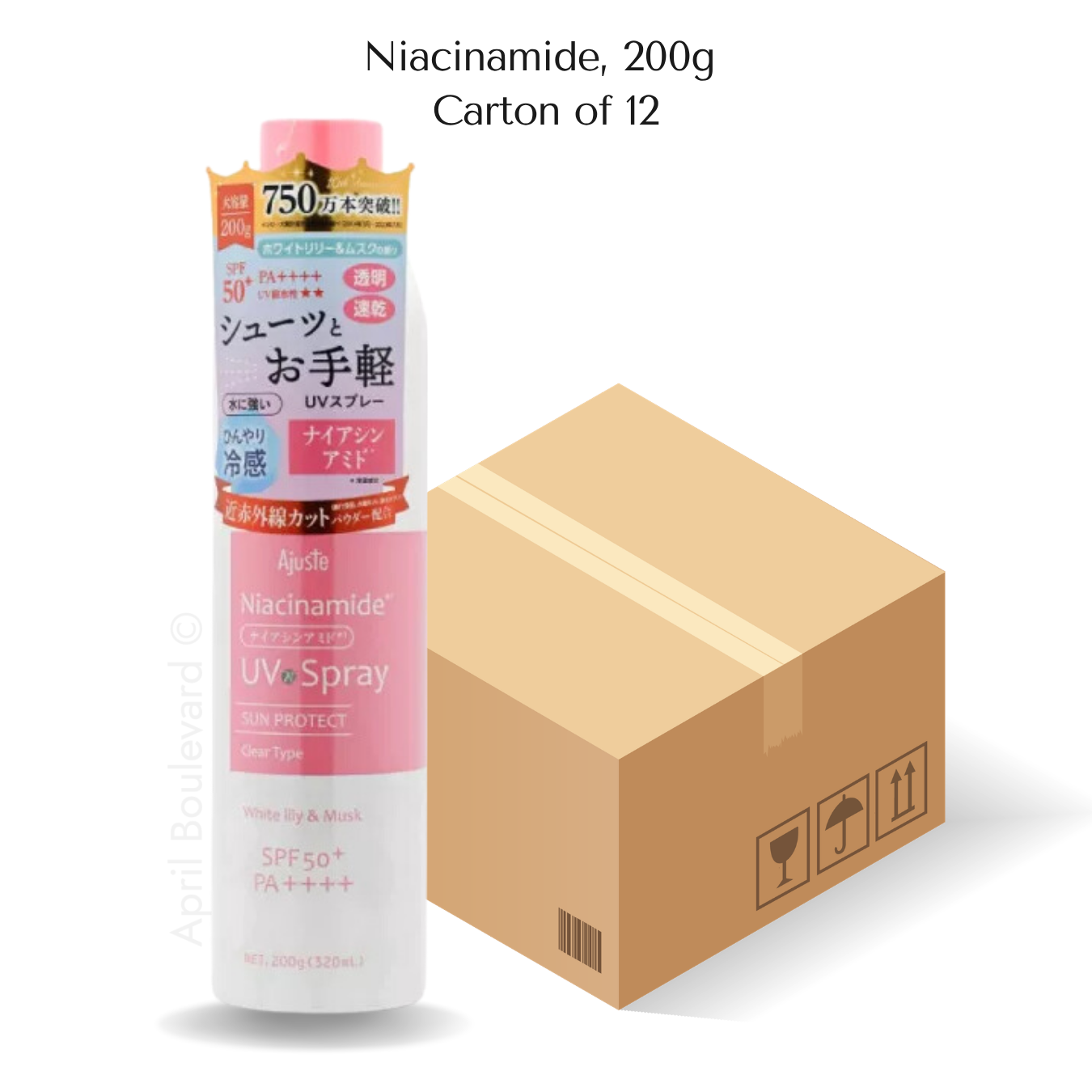 Ajuste UV Spray Niacinamide SPF50+ PA++++